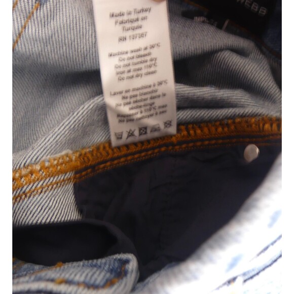 MARISSA WEBB 24 Jeans Travis Denim Pant in Indigo Medium Stone Wash NWT - Picture 10 of 10